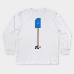 Blue Spatula Kids Long Sleeve T-Shirt